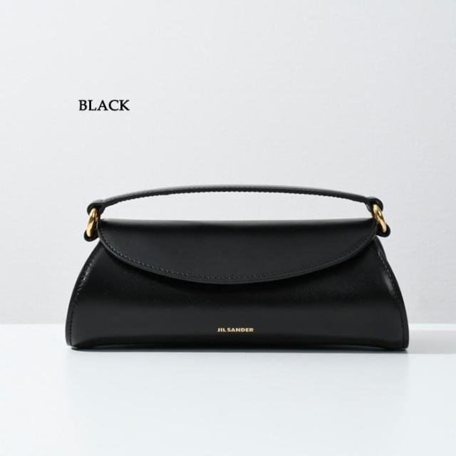 ジルサンダー JIL SANDER ショルダーバッグ ブラック ホワイト